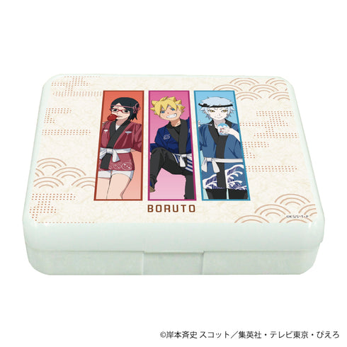 『NARUTO & BORUTO』小物ケース(ラムネ付き) 02/BORUTO 祭りver.(描き下ろし)